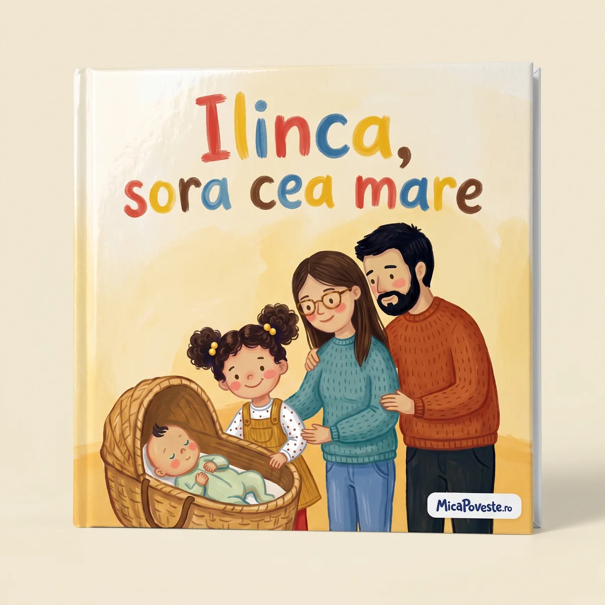 Cartea „Ilinca, sora cea mare”, cu copertă tare
